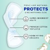 Always Pure Cotton Heavy Unscented Maxi Pads - Size 2 - 4 of 4