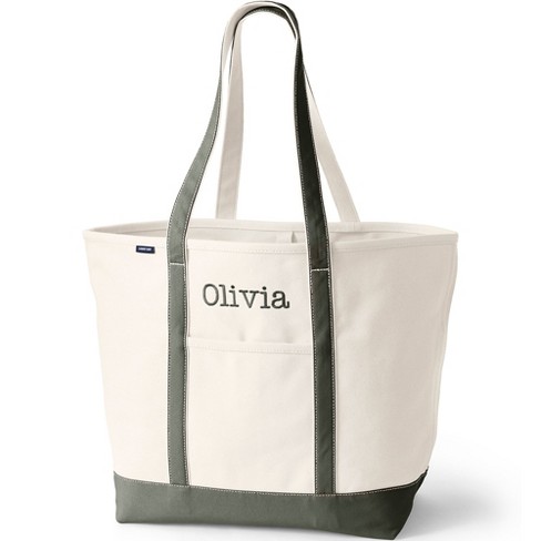 Lands end outlet canvas bag