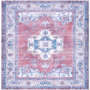 Serapi SEP355 Machine Washable Skid Resistant Power Loomed Indoor Rugs - Safavieh - 1 of 4