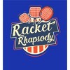 Padel Tennis "Racket Rhapsody" Youth Long Sleeve Hoodie - 2 of 2
