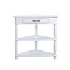 PAGED Folding Side Tables Set of 2 Modern Portable Small Coffee Table 2-Piece End Table for Living Room, Bedroom, Space Saving - 3 of 4
