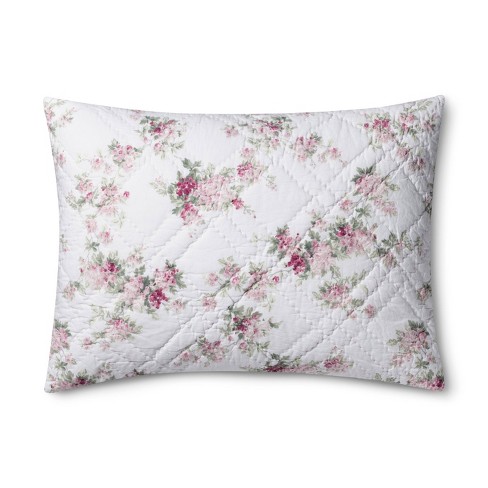 White Blooming Blossoms Pillow Sham Simply Shabby Chic Target