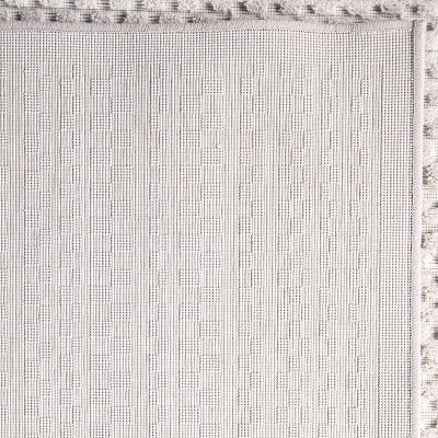 Natural Gray High Low Indoor Outdoor Area Rug