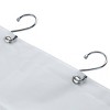 Moda at Home 2pc Coronet Peva Premium Shower Curtain Liner White - 4 of 4