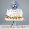 Star Trek Science Shield Acrylic Cake Topper - 4 of 4