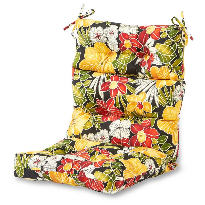 Kensington Garden 24"x22" Outdoor High Back Chair Cushion, 1 of 10