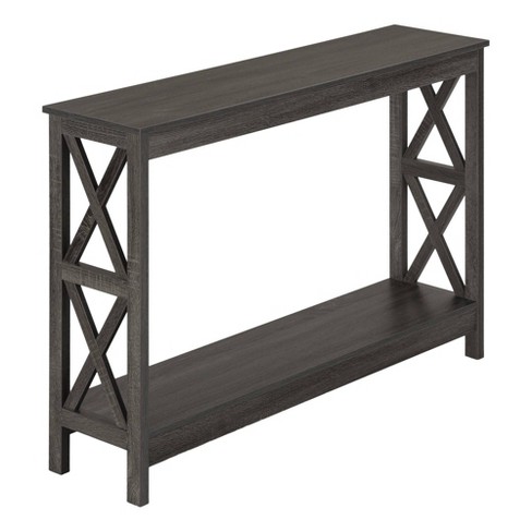 X Frame Design Hall Console Table Gray/silver - Everyroom : Target