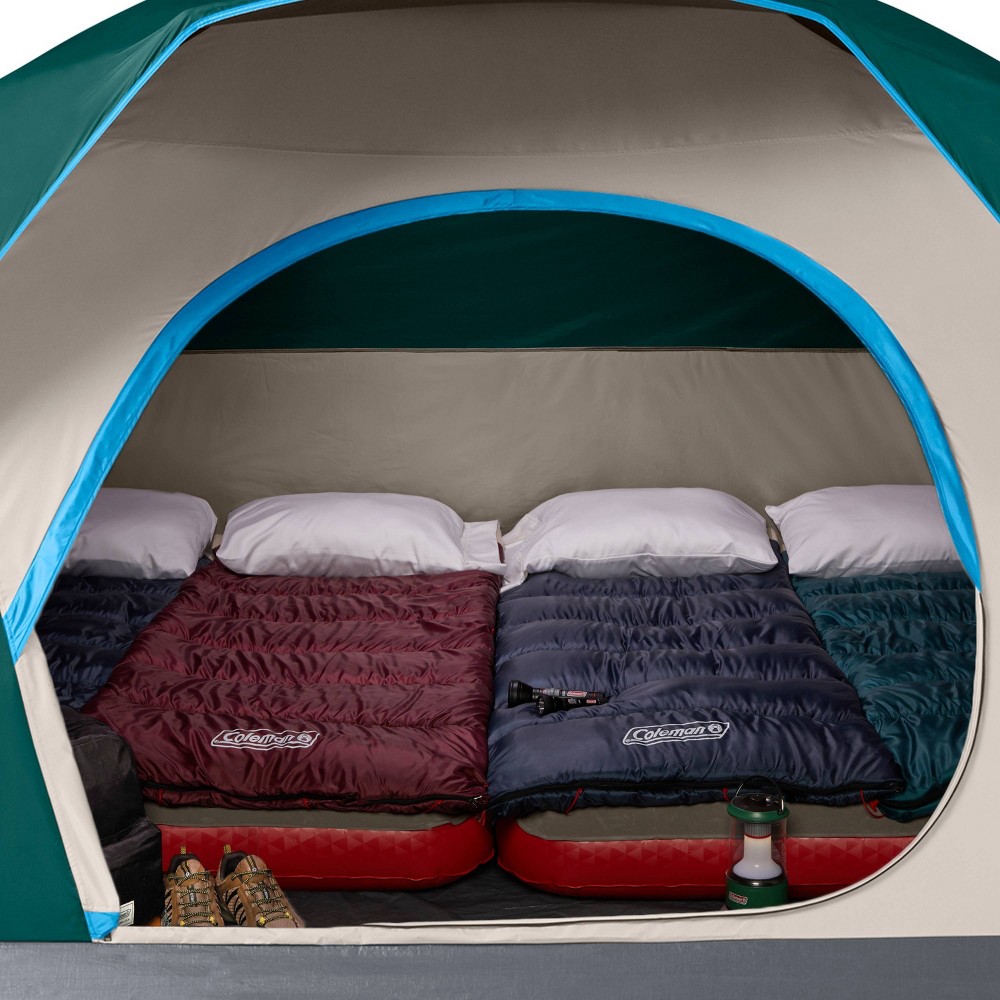 Coleman 10' Sky Dome 6 Person Family Tent - Evergreen