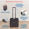 ECR4Kids Universal Rolling Cart, Black - 4 of 4