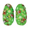 The Grinch All-Over Character Print Youth Green Slipper Socks - 4 of 4