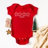 SmileyWorld Gingerbread - Baby Short Sleeve Graphic Bodysuit - 3 of 4