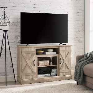 CAVINAS TV Stand for TVs up to 50 Inches,Entertainment Center with Cabinets and Open Shelves,TV Stands for Living Room - 1 of 4