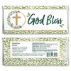 Big Dot of Happiness Elegant Cross - Candy Bar Wrapper Religious Party Favors - Set of 24 - 2 of 4