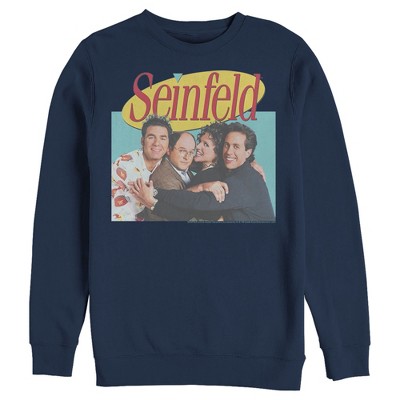 What it Mean George Costanzas Frogger Record Shattered Crewneck Pullover Sweatshirt 8 oz. 