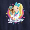 Boys' JoJo Siwa Besties Graphic Long Sleeve Fleece Sweatshirt - Navy - X-Large - 2 of 4