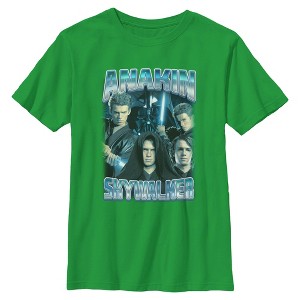Boys Star Wars Anakin Skywalker Collage T Shirt - 1 of 4