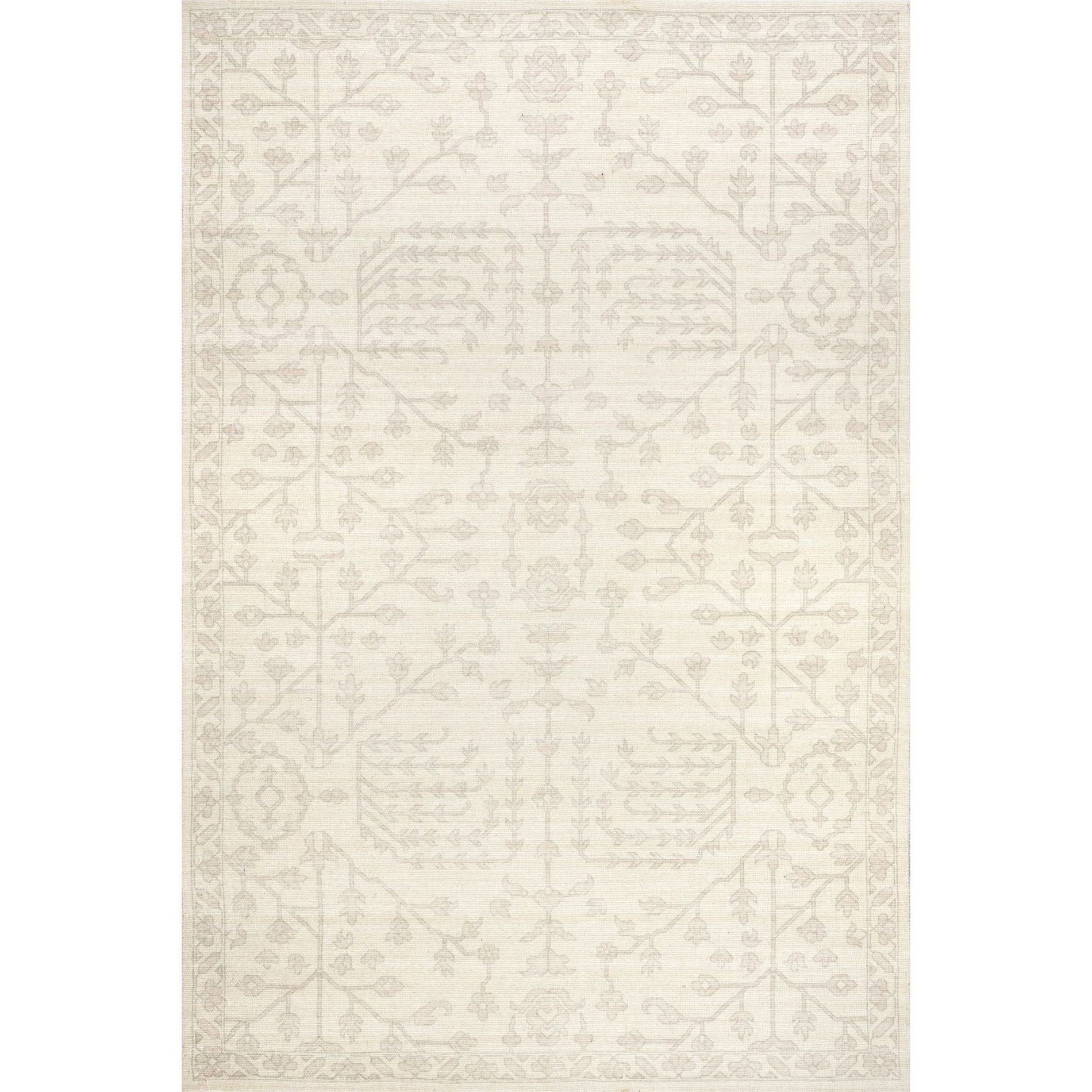 Nuloom Gretel Wool and Cotton Area Rug, 4' x 6', Beige