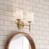 Kichler Lighting Ali 2 - Light Vanity in  Brushed Natural Brass - 2 of 4