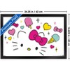 Trends International Hello Kitty: 2016 General - Sweet and Simple Kitty Framed Wall Poster Prints - 3 of 4