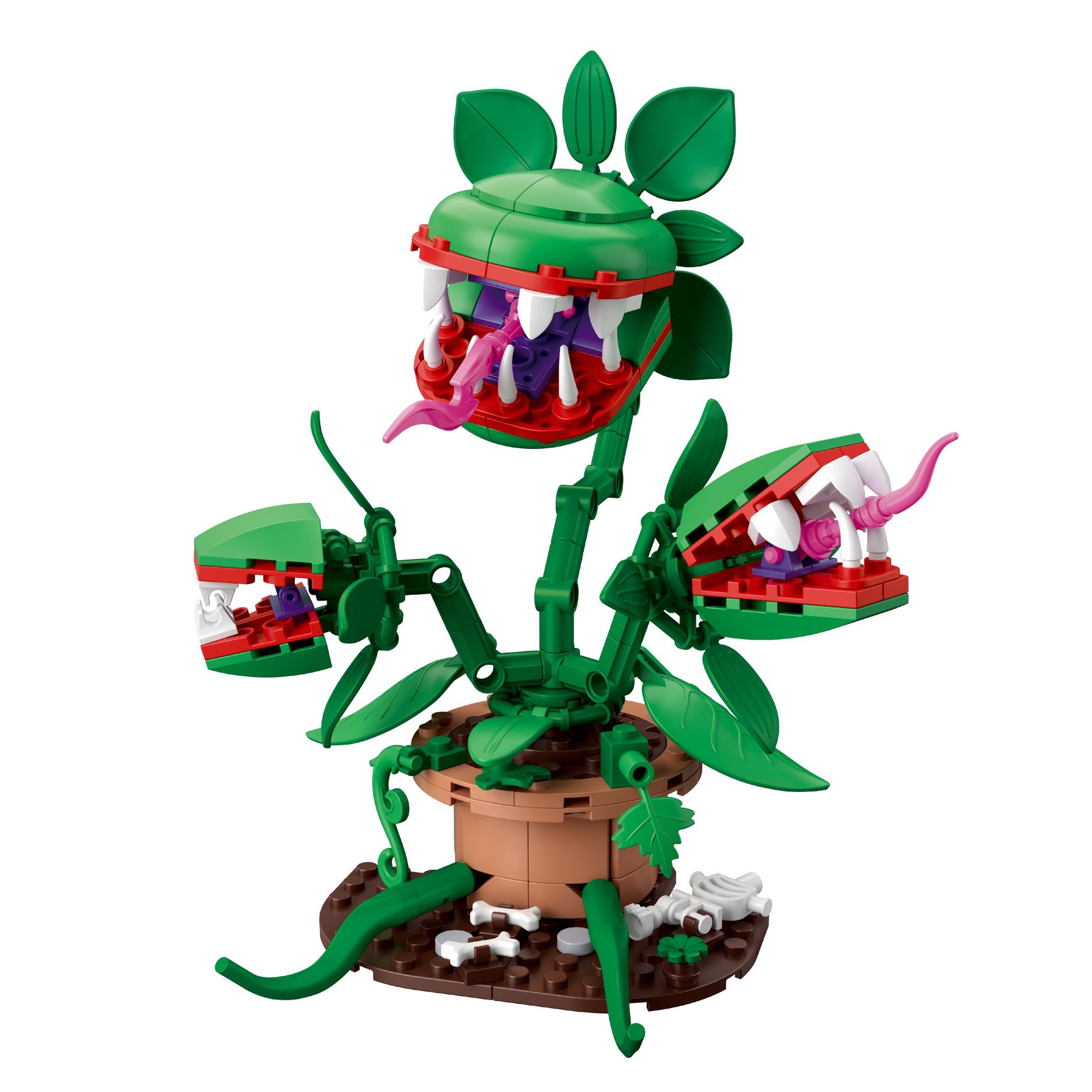 Brickcraft Halloween Monster Plant Building Set - 231-Piece Kit - 72730