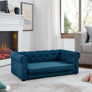 Grungis Rectangle Dog Bed,Pet Bed for Small and Medium Dogs - 1 of 4