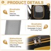 Unique Bargains Pet Portable Travel Backpack for Small Pet with Transparent Cover 1 Pc - 3 of 4