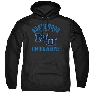 Northwood University Official Timberwolves Logo Adult Pull-Over Hoodie - 1 of 4