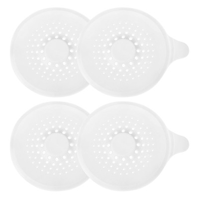 Unique Bargains Round Anti-Slip Bathroom with Suction Cups Drain Protectors