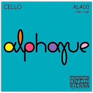 Thomastik Alphayue Series Cello String Set 4/4 Size, Medium - 1 of 1