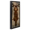 Stupell Industries Motorcycle Silhouette Rustic Pattern, 11" x 25" - 3 of 4