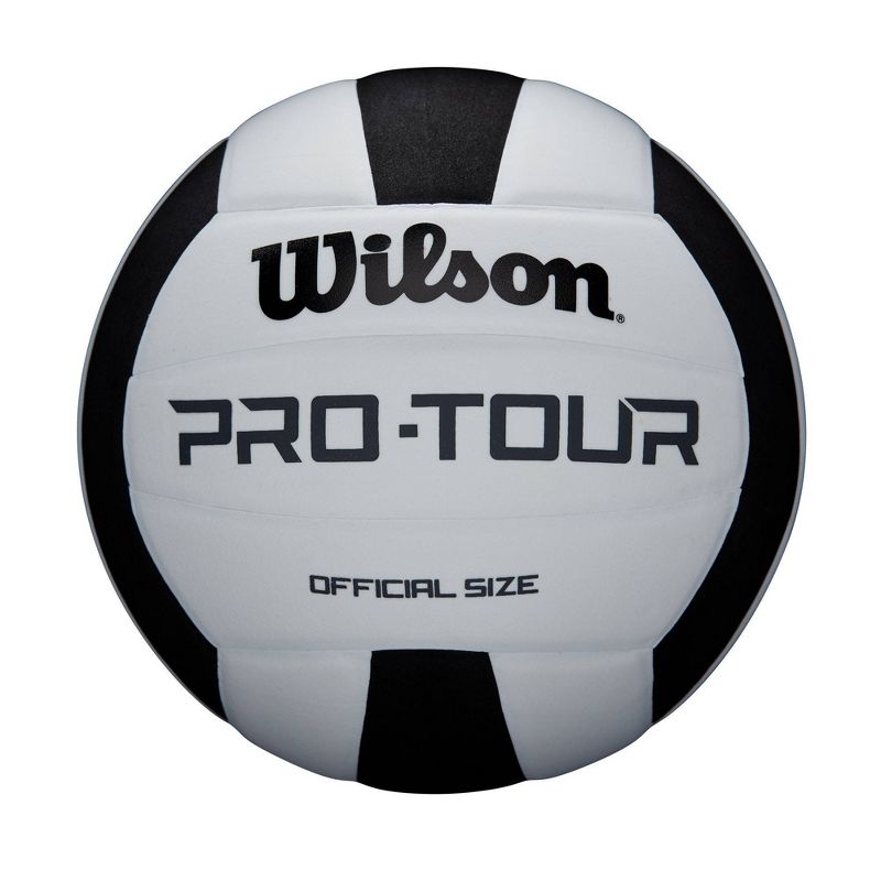Wilson Pro Tour Volleyball - Black/White, 1 of 9
