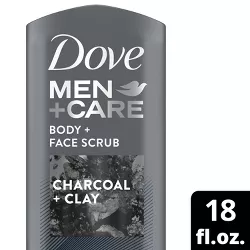 Dove Men+Care Elements Charcoal + Clay Micro Moisture Purify + Refresh Body Wash - 18 fl oz