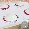 Big Dot of Happiness Maroon Grad - Best is Yet to Come - Burgundy Graduation Party Round Table Decorations - Paper Chargers - Place Setting For 12 - 2 of 4