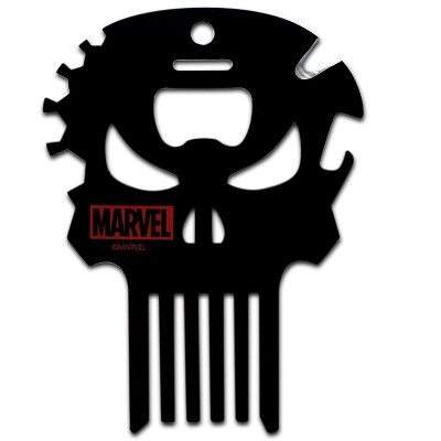 Robe Factory LLC Marvel Punisher Skull 7-In-1 Multitool Kit