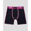 PSD Men's Rose Floral Print Boxer Briefs 2pk - Pink/Green/Black - 3 of 4