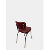 Richardson Seating V - Back Diner Chair Zodiac Burgundy: Retro Kitchen Furniture, Vinyl Upholstery, Metal Frame - 3 of 4