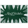 Merry Christmas Rug Washable Area Rugs Xmas Tree Holiday Decor Carpet, 2'x3' - 2 of 4
