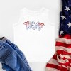 The Juniper Shop USA Cursive Coquette Toddler Tank - 3 of 4