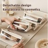 Generic Stylish 4-in-1 Foldable Cosmetic Bag – Large Expandable Capacity Waterproof with Detachable Interior Pockets - 4 of 4