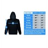 Mens X-Men Distressed Symbol Hoodie - 3 of 4
