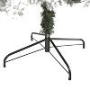 7ft. Flocked Fir Artificial Christmas Tree with 350 Clear LED Lights – Snowy Seasonal Holiday X-Mas Glow - 4 of 4