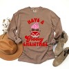 Simply Sage Market Groovy Christmas Van Garment Dyed Long Sleeve - 3 of 4
