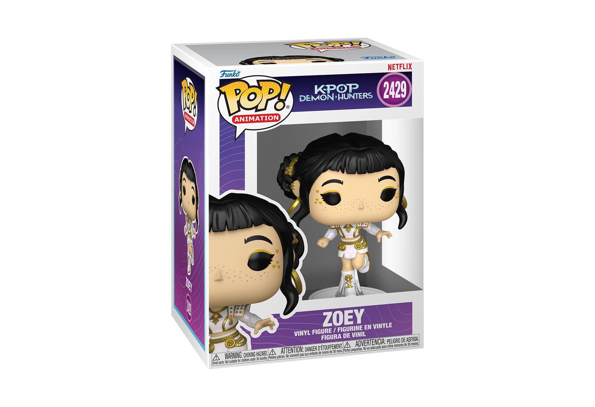 Funko POP! Animation: KPOP Demon Hunters Zoey Vinyl Figure #2429
