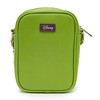 Disney Bag, Crossbody, Encanto Bruno Character Face Close Up with Glow in the Dark Eyes, Green, Vegan Leather - 3 of 4