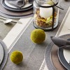 Design Imports  Ribbed Dobby Stripe Table Runner, Mineral Gray, 13X72" - 3 of 4
