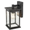 Millennium Lighting Bowton 1 - Light Wall Light in  Powder Coat Black - 4 of 4