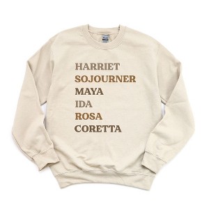 Simply Sage Market Women's Graphic Sweatshirt Black History Women - 1 of 3