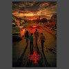 Juniors Womens Stranger Things Four Friends Rift Apocalypse Poster Racerback Tank Top - 2 of 4