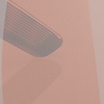 brown / copper silver mirror