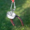 VEVOR Magnet Fishing Kit, 1200lbs 2.95inch Diameter Double Sided Fishing Magnets, Strong Neodymium Magnet with Heavy Duty 65FT Rope, Grappling Hook - 2 of 4